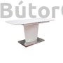 Kép 3/4 - Rotterdam fehér asztal 120-160 cm bővíthető