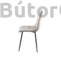 Kép 11/11 - Modern szék velvet, szürke