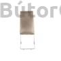 Kép 7/9 - AS-118 étkezőszék, bársony, latte