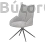 Kép 1/2 - Dallas forgó étkezőszék (szürke)