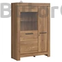 Kép 2/3 - Balin vitrines komód (arany sibiu) (REG1D1W)