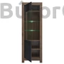 Kép 2/5 - Balin vitrin (fekete tölgy) (REG1W)