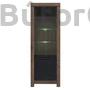 Kép 1/5 - Balin vitrin (fekete tölgy) (REG1W)