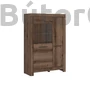 Kép 1/4 - Balin vitrines komód (REG1D1W)