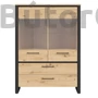 Kép 2/4 - Dodson vitrines komód (REG2W2S)