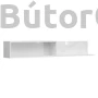 Kép 1/4 - Forn fali polc (POL/160) (fehér/fehér)