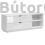 Kép 1/7 - Forn TV állvány (RTV2S) (fehér korpusz/választható front)