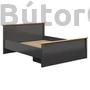 Kép 1/2 - Hesen ágykeret 160 (LOZ1S/160) (grafit)