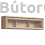 Kép 1/5 - Kaspian fali szekrény vitrines (SFW1W/140)