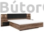 Kép 3/4 - Kassel ágykeret 180 fix (LOZ/180/A) (BRW)