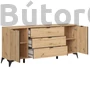 Kép 3/5 - lamea-nagy-komod-kom2d3s-belso-elrendezes