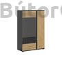 Kép 1/6 - luen-vitrines-komod-reg1w1d