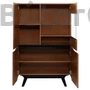 Kép 3/7 - Madison vitrines szekrény alacsony (REG3D1W/150)