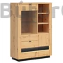 Kép 1/5 - Ostia alacsony vitrines szekrény (REG1D1W2S/15/10)