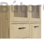 Kép 2/4 - Ramla vitrines szekrény (REG1D2W3S/U-JEG)