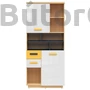 Kép 2/7 - Wesker polcos szekrény (REG2D2S)