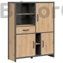 Kép 1/5 - Weston kombinált szekrény artisan (REG3D1S)