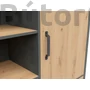 Kép 4/5 - Weston kombinált szekrény artisan (REG3D1S)
