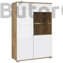 Kép 1/9 - Zele vitrines komód (REG1W1D/90)