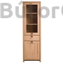 Kép 1/4 - Forman keskeny vitrines szekrény (MR-3-Ü B/J)