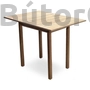 Kép 2/8 - szilvia kicsi konyhai asztal kinyitva sonoma tölgy