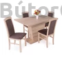 Kép 1/8 - Fanni 2 étkezőasztal (85 cm*135-175 cm*78 cm)