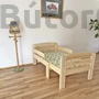 Kép 1/4 - Leo 3 lépésben hosszabbítható, fenyő gyerekágy
