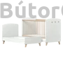 Kép 5/5 - Colette fehér átalakítható 140-es babaágy