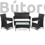 Kép 1/3 - Rattan kertibútor-szett