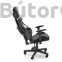 Kép 7/11 - Natan gamer forgószék (szürke vagy piros)