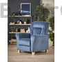 Kép 1/4 - Bard relax fotel, kék (manuálisan állítható)