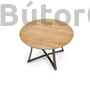 Kép 3/5 - Moretti  kör alakú bővíthető étkezőasztal (118-148*118)