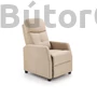 Kép 4/7 - Felipe dönthető relax fotel (bézs vagy szürke)