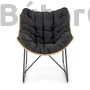 Kép 3/10 - Viola fekete rattan fotel