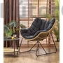 Kép 1/10 - Whisper fotel (rattan-fekete)