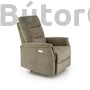 Kép 8/13 - JAMAL elektromos relax fotel, szín: oliva
