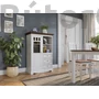 Kép 2/4 - Belluno Elegante vitrines komód, dió tetőlappal