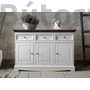 Kép 7/9 - Belluno Elegante 3 ajtós, 3 fiókos komód 