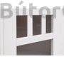 Kép 9/10 - Brigitte komód 01 fehér-dió