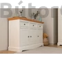 Kép 2/7 - Belluno Elegante komód 3 fiók, 3 ajtó