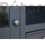 Kép 7/7 - Belluno Elegante vitrines komód 17 grafit-fenyő
