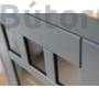 Kép 3/4 - Belluno Elegante vitrines komód 