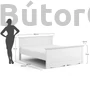 Kép 2/9 - Belluno Elegante ágykeret 160*200 cm-es matrachoz