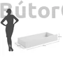 Kép 2/7 - Ágyneműtartó fiók méretei