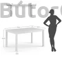 Kép 4/9 - Belluno Elegante kihúzható asztal