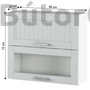 Kép 3/9 - Julia Typ 13 felső szekrény (választható szín)