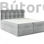 Kép 1/6 - typ-50-boxspring-agy-szurke
