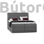 Kép 2/6 - typ-50-boxspring-agy-sotetszurke