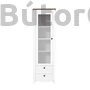 Kép 1/2 - Klementina system vitrines szekrény (REG1W2S)