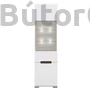 Kép 1/4 - Azteca system magas vitrines szekrény (REG1W1D/21/6)